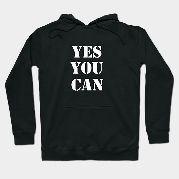 yes you can Hoodie by Emma-shopping